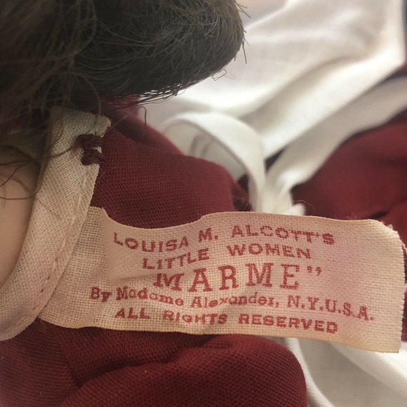 Madame Alexander Doll Little Women Marme 11.5"  1976 Vintage 1324 - Picture 8 of 12